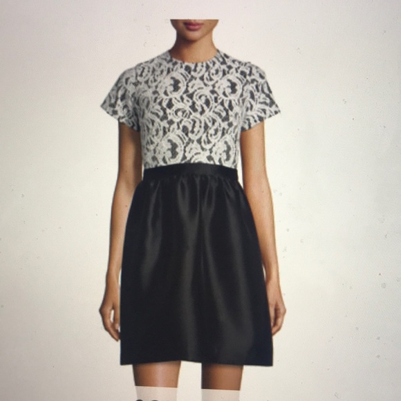 Shoshanna Dresses & Skirts - NWT Shoshanna Short Sleeve Lace Bodice Dress
